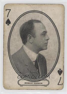 1916 MJ Moriarty Playing Cards - Set 1 #7S - Robert Edeson [Good to VG‑EX]