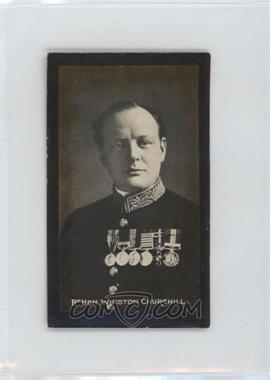 1916 Major Drapkin Celebrities of the Great War - Tobacco [Base] #_WICH - Rt. Hon. Winston Churchill
