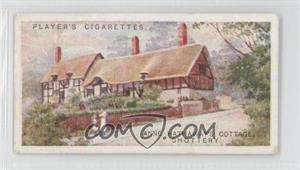 1917 Player's Shakespearean Series - Tobacco [Base] #12 - Anne Hathaway's Cottage - Shottery