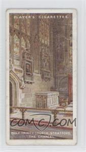 1917 Player's Shakespearean Series - Tobacco [Base] #19 - Holy Trinity Church, Stratford - The Chancel [Good to VG‑EX]