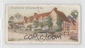 1917 Player's Shakespearean Series - Tobacco [Base] #22 - Mary Arden's Cottage - Wilmcote [Good to VG‑EX]