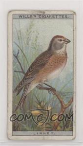 1917 Wills British Birds - Tobacco [Base] #8 - Linnet [COMC RCR Poor]