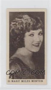 1922 Film Stars - C142 #31 - Mary Miles Minter