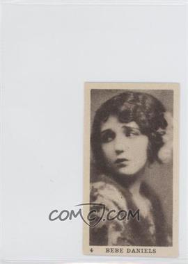 1922 Film Stars - C142 #4 - Bebe Daniels