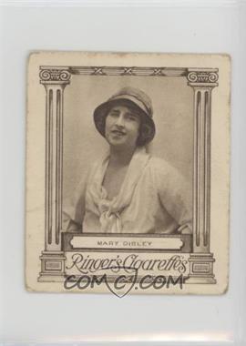 1923 Ringer's Cinema Stars Series of 25 - Tobacco [Base] #14 - Mary Dibley [Good to VG‑EX]