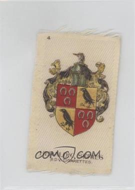 1924 B.D.V. Heraldic Series Silks - Tobacco [Base] #4 - Heraldic Series [Good to VG‑EX]