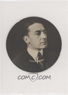 1924 Godfrey Phillips Cinema Stars Discs - Tobacco [Base] #_CLBR - Clive Brook