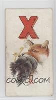 X is for Fox [Good to VG‑EX]