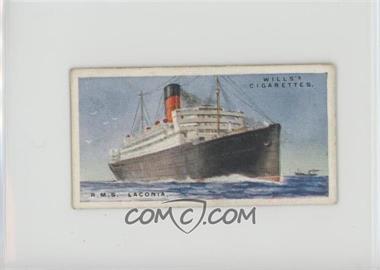 1924 Wills Merchant Ships of the World - Tobacco [Base] #15 - R.M.S. Laconia