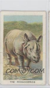 1925 Wills Birds, Beasts and Fishes. - Tobacco [Base] #31 - The Rhinoceros [Good to VG‑EX]