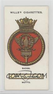 1925 Wills Ships' Badges - Tobacco [Base] #2 - Motto Front; Centurion Back [Good to VG‑EX]