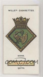 1925 Wills Ships' Badges - Tobacco [Base] #42 - Argus