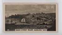 Queen Street Warf, Auckland, 1852 [Good to VG‑EX]