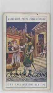 1927 E.& S. C.W.S. Packet Teas Humorous Peeps into History - [Base] #23 - Nell Gwynn and Charles II [Good to VG‑EX]