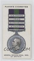 The General Service Medal, 1923