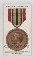 The Medal for Succour to British Prisoners of War