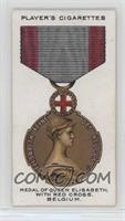 The Medal of Queen Elisabeth, Belgium