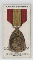 The Commemorative Medal, Belgium [Good to VG‑EX]