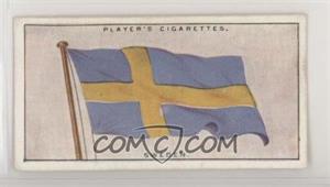 1928 Player's Flags of the League of Nations - Tobacco [Base] #47 - Sweden [Poor to Fair]