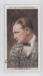 1928 Wills Cinema Stars Series 1 - Tobacco [Base] #11 - Richard Dix