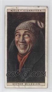 1928 Wills Cinema Stars Series 1 - Tobacco [Base] #16 - Victor Mclaglen [Poor to Fair]