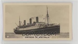 1928 Wills Ships and Shipping - Tobacco [Base] #4 - Empress of Australia
