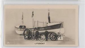 1928 Wills Ships and Shipping - Tobacco [Base] #7 - Lifeboat