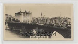 1929 Carreras Views of London - Tobacco [Base] #16 - London Bridge