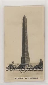 1929 Carreras Views of London - Tobacco [Base] #22 - Cleopatra's Needle [Good to VG‑EX]