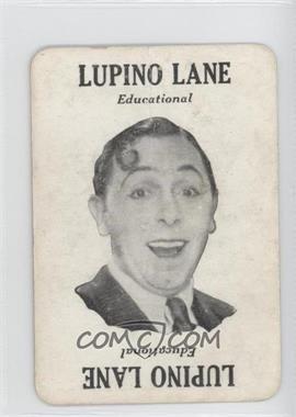 1929 Movie-Land Keeno - Game Cards #N/A - Lupino Lane [Good to VG‑EX]