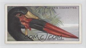 1929 Player's Curious Beaks - Tobacco [Base] #46 - Saddle-beaked Stork