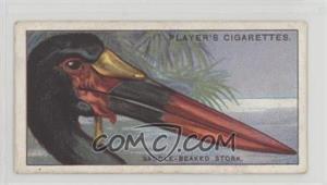 1929 Player's Curious Beaks - Tobacco [Base] #46 - Saddle-beaked Stork