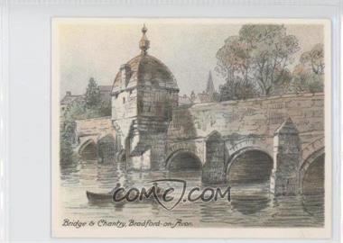 1929 Player's Picturesque Bridges - Tobacco [Base] #4 - Bridge & Chantry, Bradford-on-Avon