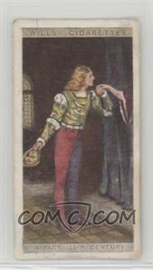 1929 Wills English Period Costumes - Tobacco [Base] #12 - A Page, 15th Century [Good to VG‑EX]