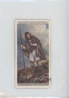 1929 Wills English Period Costumes - Tobacco [Base] #2 - A Spearman, 12th Century [Good to VG‑EX]
