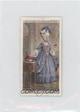 1929 Wills English Period Costumes - Tobacco [Base] #33 - A Court Lady 1775
