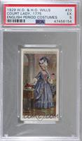 A Court Lady 1775 [PSA 5 EX]