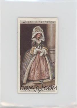 1929 Wills English Period Costumes - Tobacco [Base] #37 - A Lady, About 1780