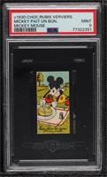 Mickey Mouse (Mickey Pait un Bon Repas) [PSA 9 MINT]