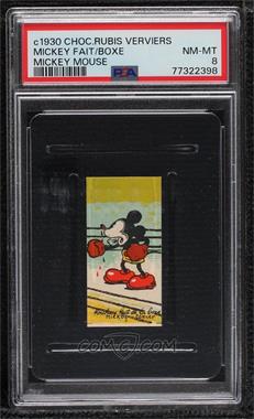 1930s Chocolaterie Rubis Verviers Mickey Terrassier - [Base] #_MIMO.20 - Mickey Mouse (Mickey Fait de la Boxe) [PSA 8 NM‑MT]