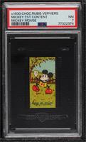 Mickey Mouse (Mickey Est Content) [PSA 7 NM]