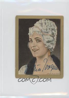 1930s Gold Saba Buhnenstars und ihre Autogramme - Tobacco [Base] #11 - Maria Ivogun [Poor to Fair]