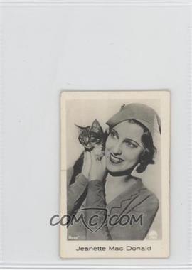 1930s Jasmatzi Ramses Filmfotos Serie 1 - Tobacco [Base] #58 - Jeanette MacDonald