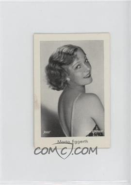 1930s Josetti-Filmbilder - Tobacco Series 3 #589 - Marta Eggerth [Good to VG‑EX]