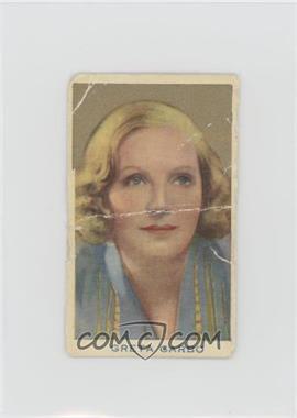 1930s Seward Stars of the Screen - [Base] #22 - Greta Garbo [Poor to Fair]