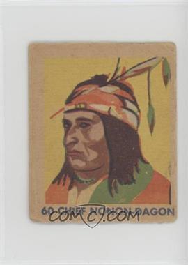 1930s W.S. Cowboys & Indians - Strip Cards R185 [Base] #60 - Chief Nonon-Dagon [Poor to Fair]