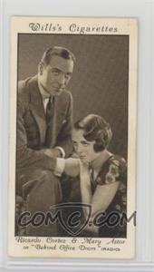 1931 Wills Cinema Stars Series 3 - Tobacco [Base] #5 - Ricardo Cortez and Mary Astor in "Behind Office"