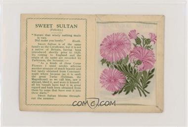 1933-34 Kensitas Flowers Silks - [Base] #SWSU - Sweet Sultan [Poor to Fair]