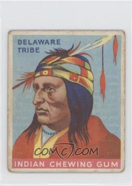 1933 Goudey Indian Gum - R73 - Series of 48 #5 - Chief of the Delaware Tribe [Good to VG‑EX]