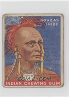 Chief of the Konzas Tribe [Poor to Fair]